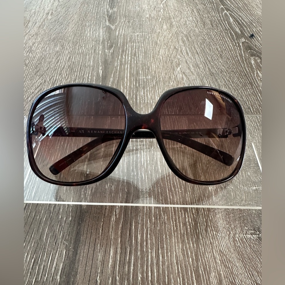 Armani Exchange Black Sunglasses